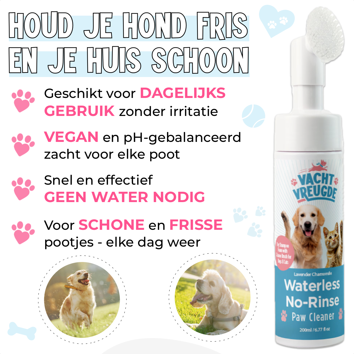 Pootreiniger voor Honden en Katten
