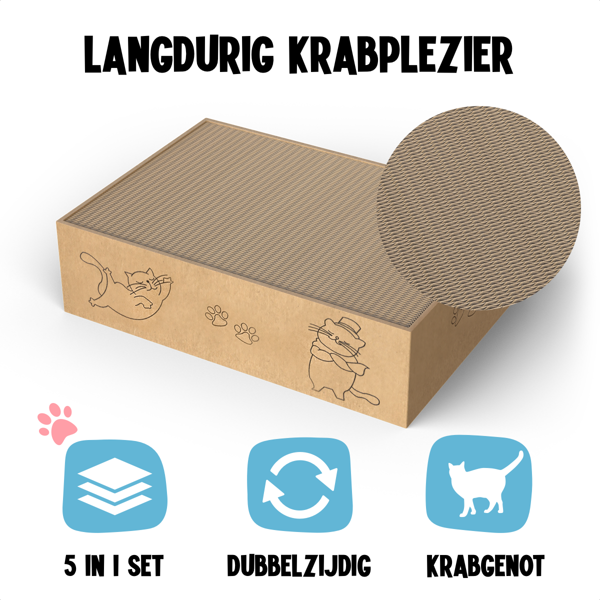 Krabplank voor Katten