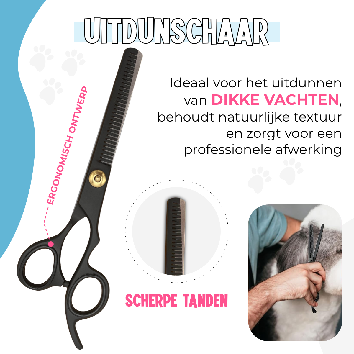 Professionele Scharenset voor Honden
