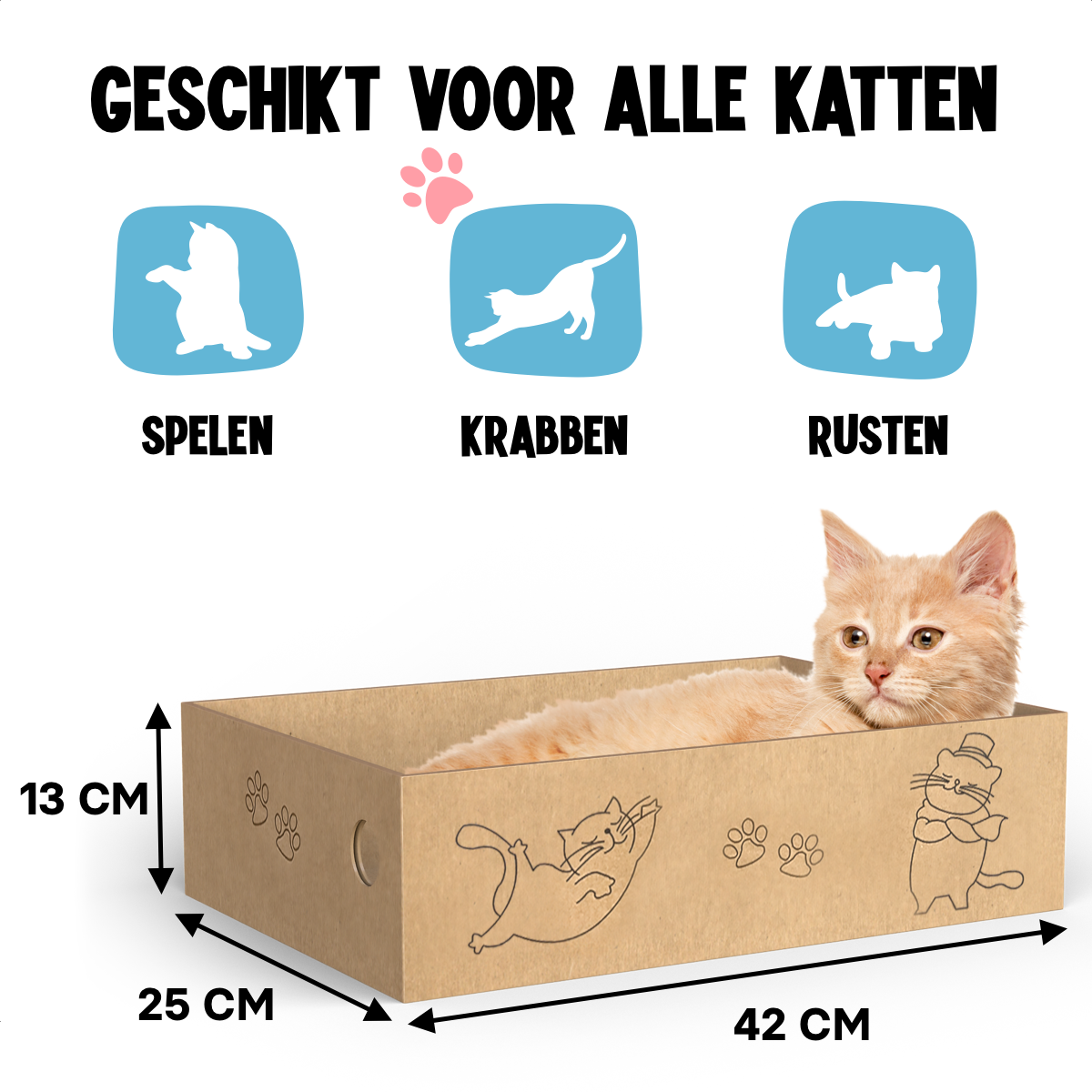 Krabplank voor Katten