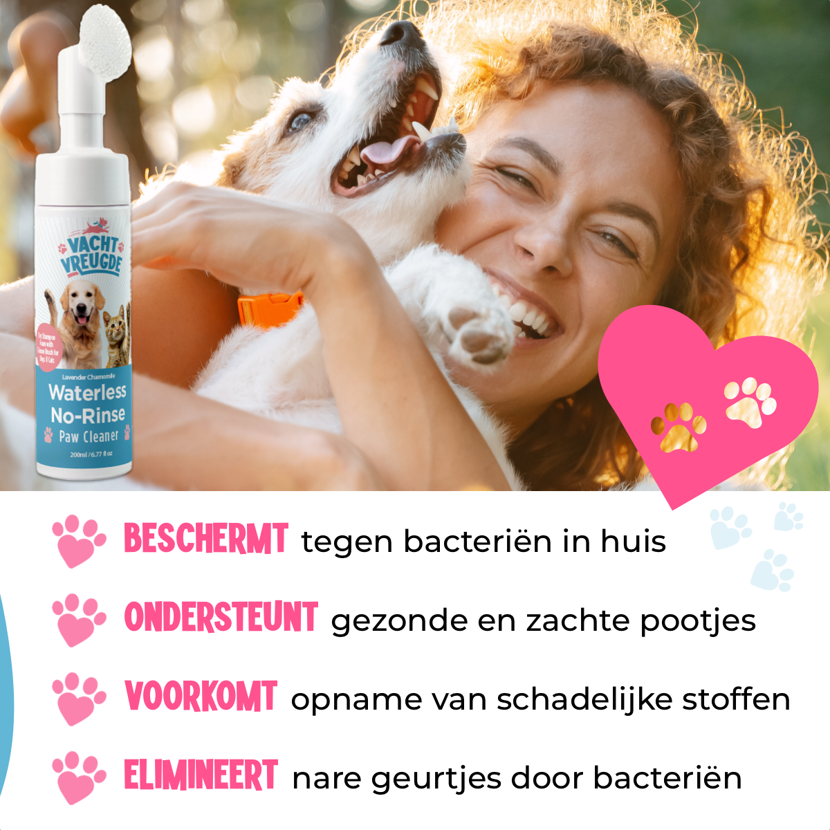 Pootreiniger voor Honden en Katten