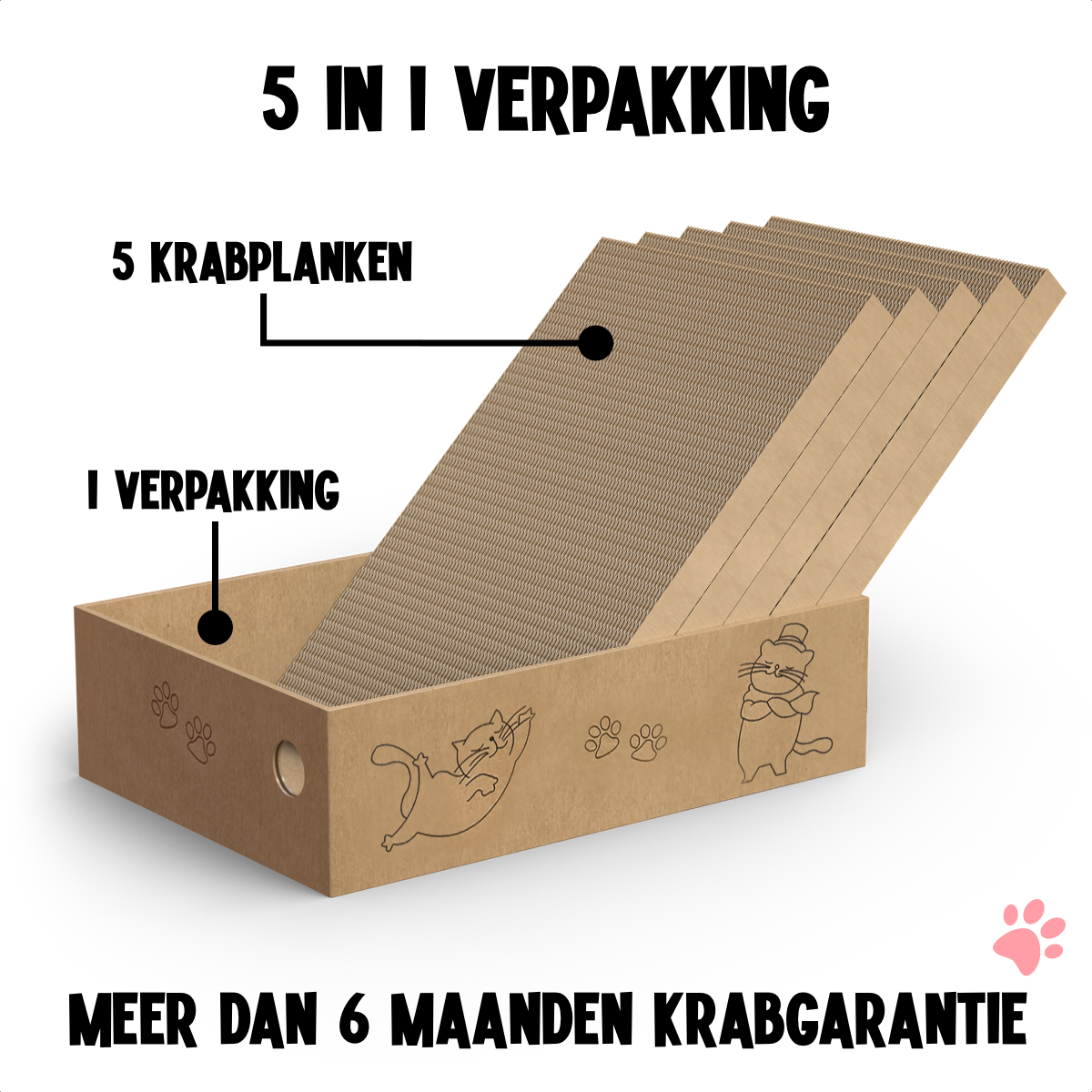 Krabplank voor Katten