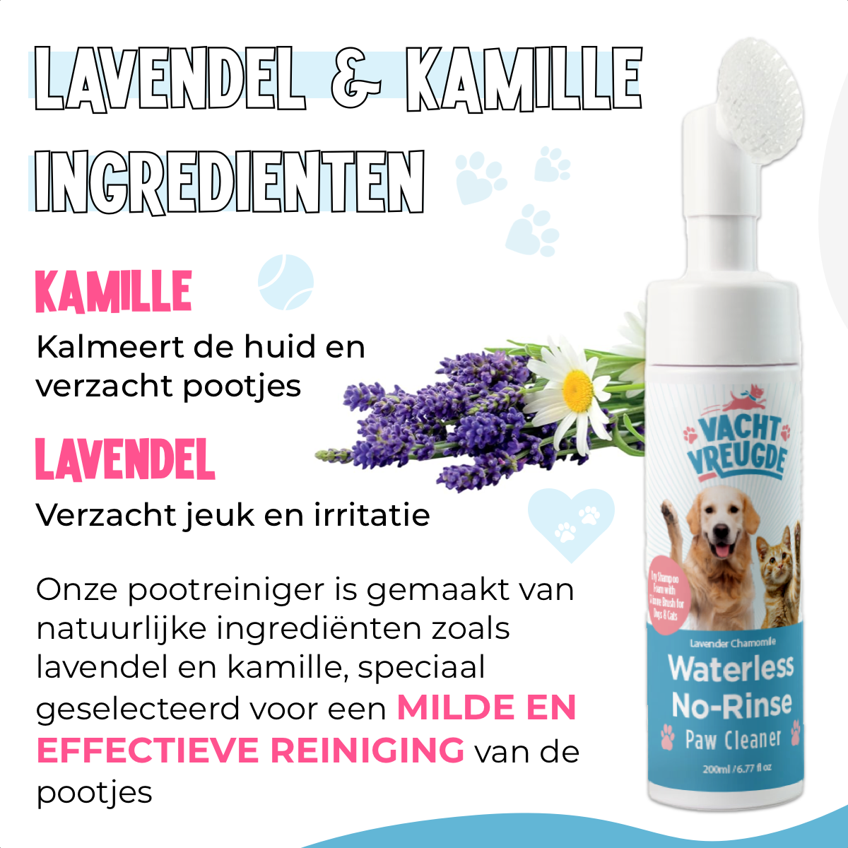 Pootreiniger voor Honden en Katten