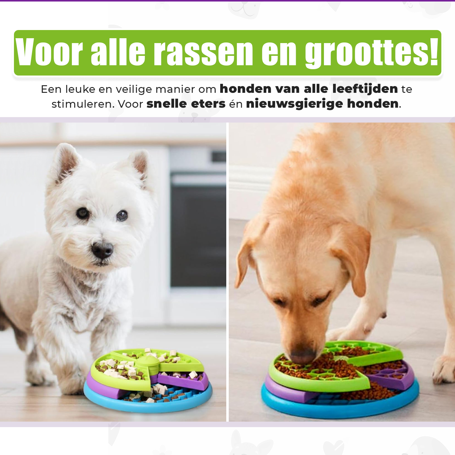 Anti Schrokbak voor Honden