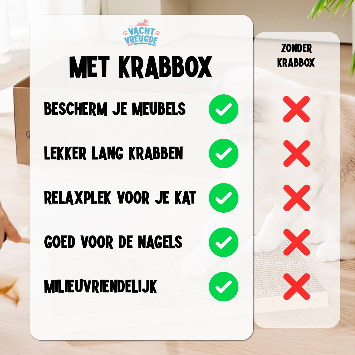 Krabplank voor Katten