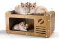 Krabmeubel voor katten met lig- en schuilplek – 51 × 25 cm