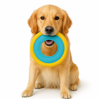 Hondenfrisbee Ø 23 cm – blauw/geel