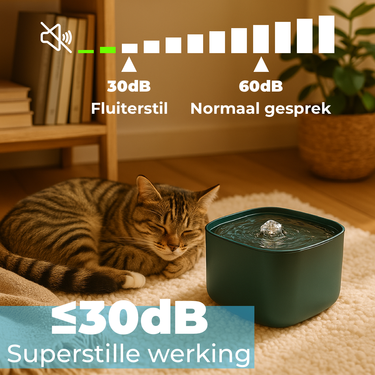 Waterfontein voor Honden en Katten