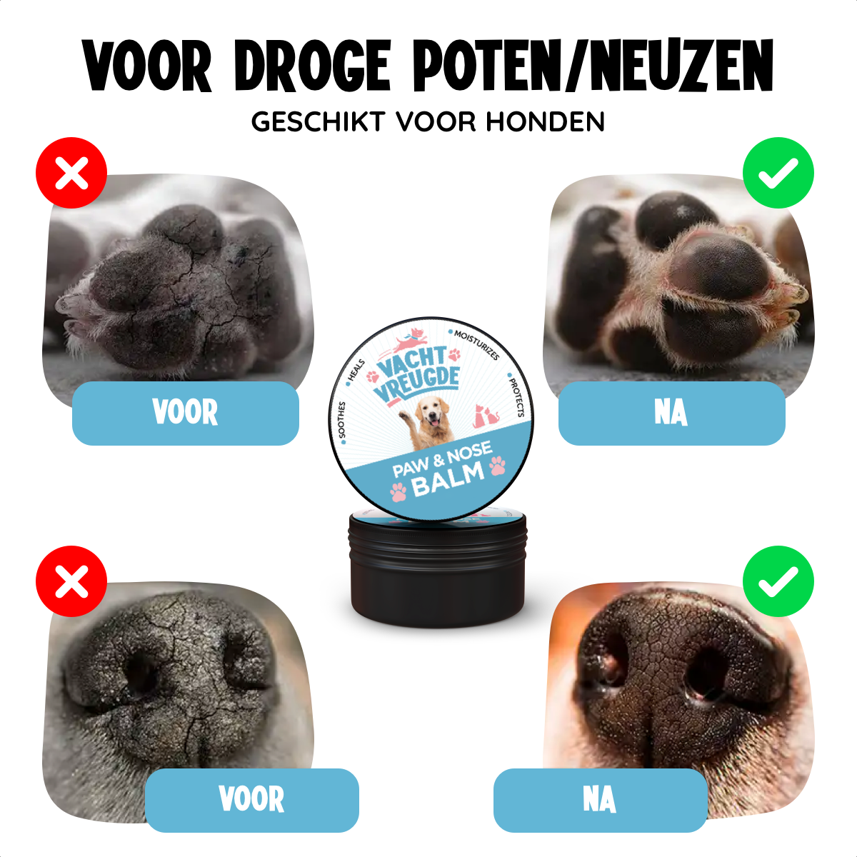 Potenbalsem voor Honden