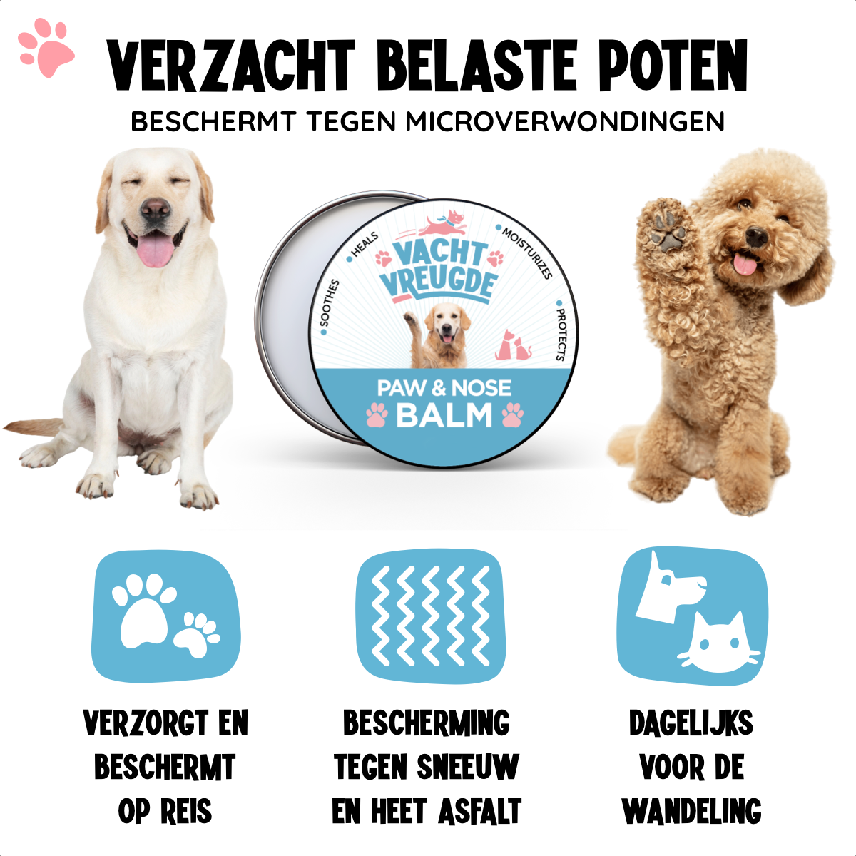 Potenbalsem voor Honden