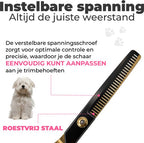 Hondenscharenset 5-delig – zwart/goud