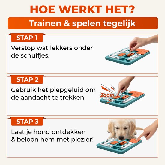 Hondenpuzzel Level 3 – Small