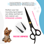 Hondenscharenset 5-delig – zwart